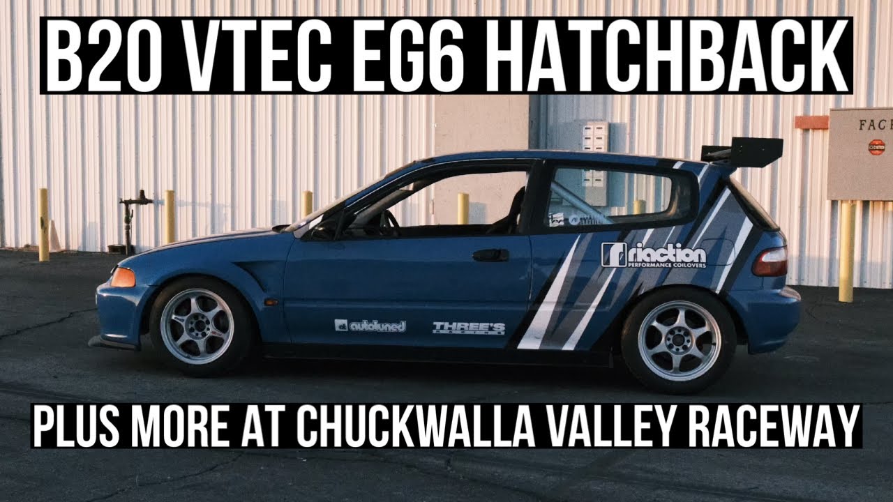 Built B20 VTEC EG6 Honda Civic Hatchback at #DriverBattles track day
