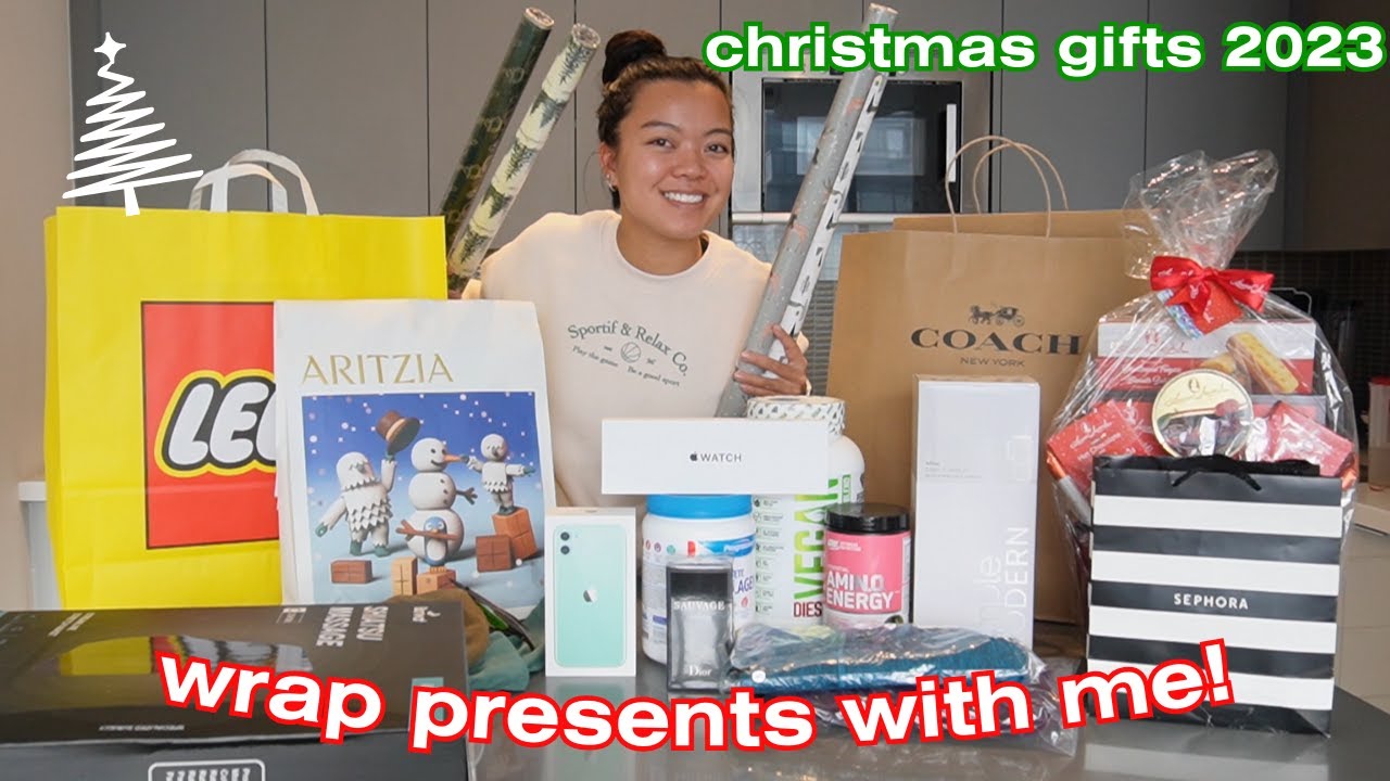what im GIVING for christmas 2023🎁 | wrap presents with me🎄🫶🏼