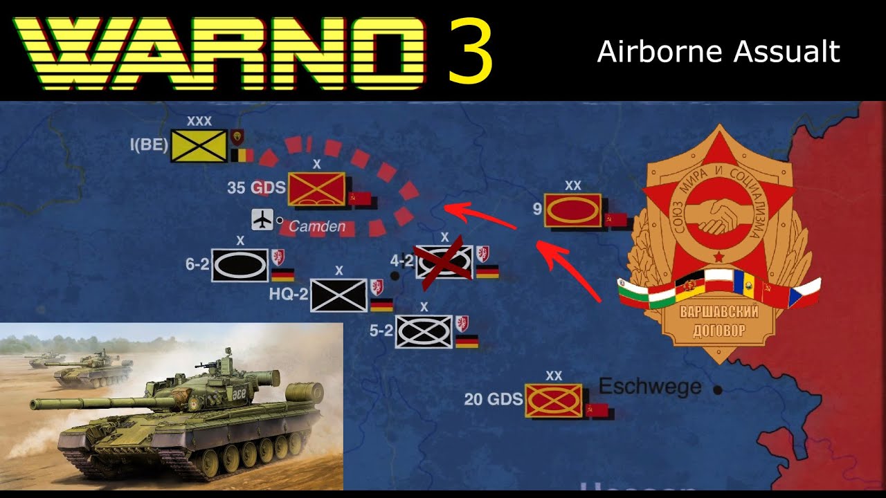 POZEMNÍ KORIDOR K LETIŠTI NA DOSAH RUKY! | WARNO Campaign - Airborne Assualt #3 (PACT)