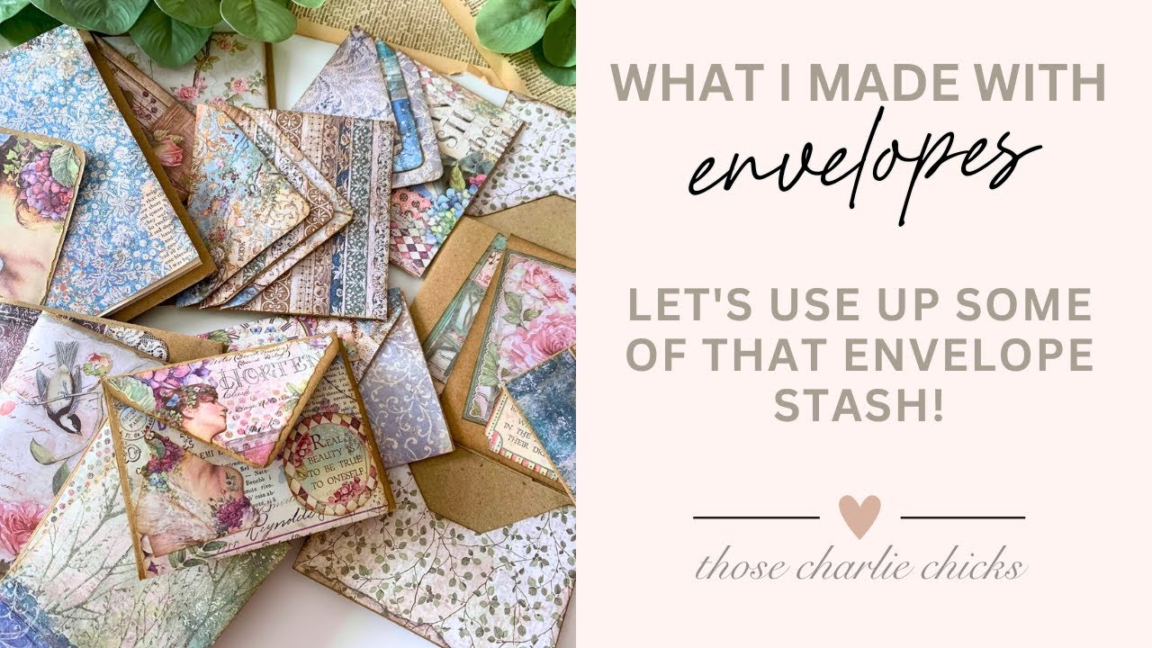 Junk Journal Envelope Ideas + A Special Giveaway Announcement!