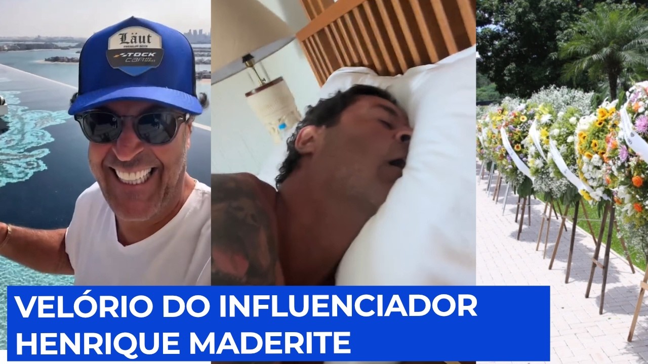 Velório de Henrique Maderite reúne família e amigos e comove fãs neste domingo