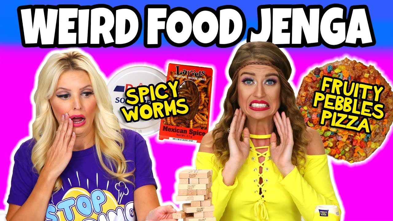 Food Jenga Challenge. Totally TV