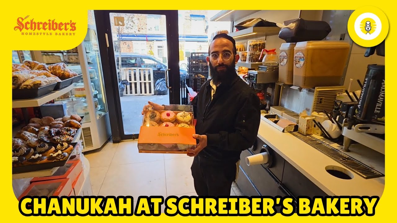 Chanukah at Schreibers Bakery - The Perlowitz Show