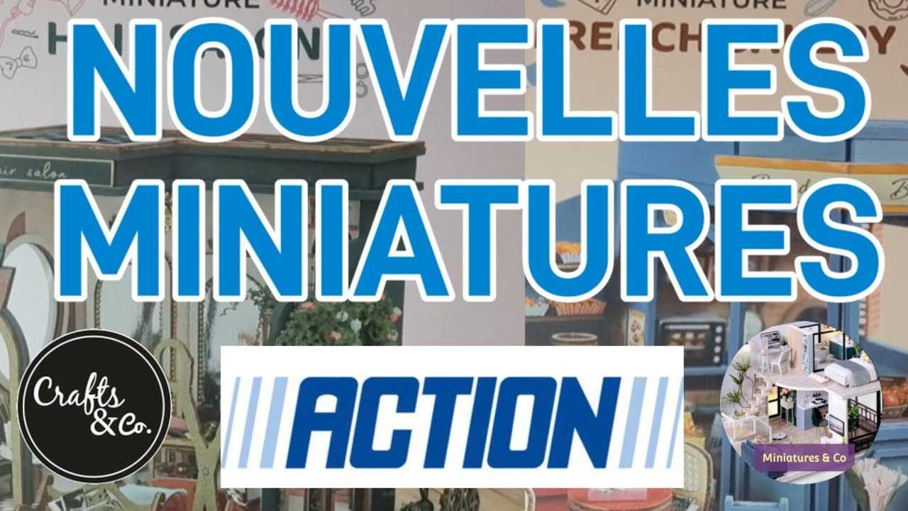 🥰 ACTION 🤗DEUX NOUVELLES MINIATURES DE CRAFTS & CO 🥰