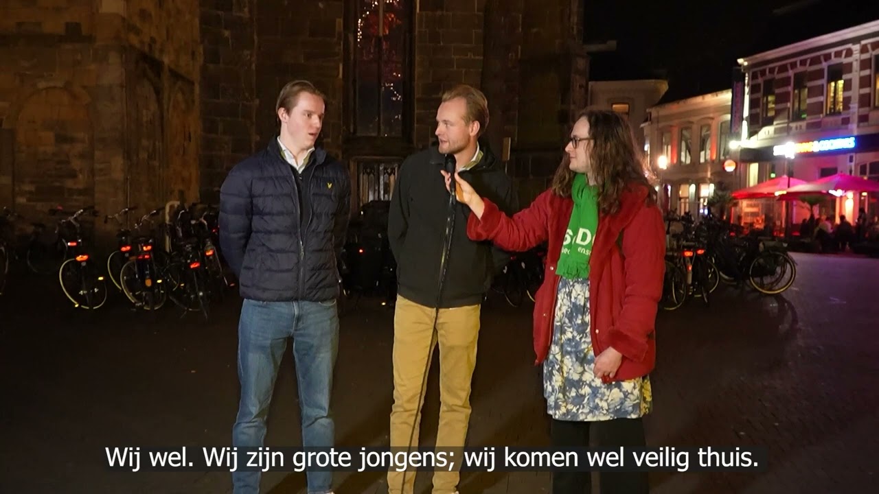 Hoe ervaren mensen het nachtleven van #Enschede? Is het veilig? Is de stad aantrekkelijk genoeg?