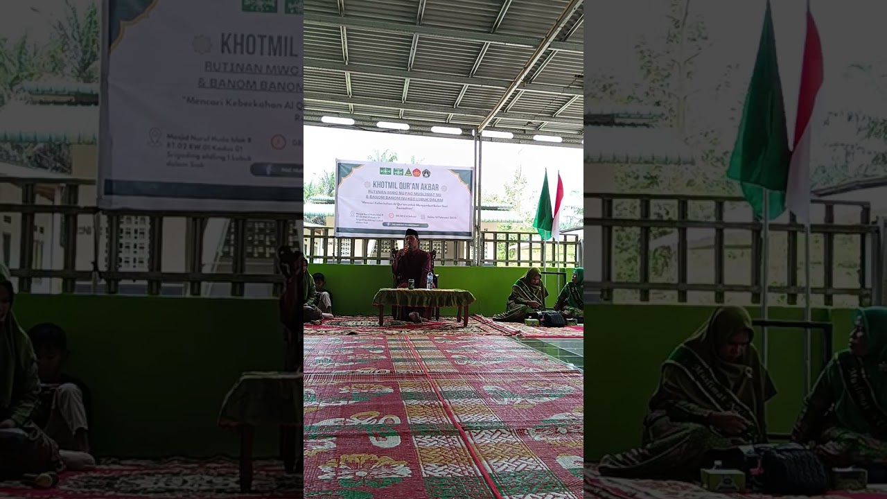 Silaturahmi rutin PAC muslimat NU lubuk dalam 