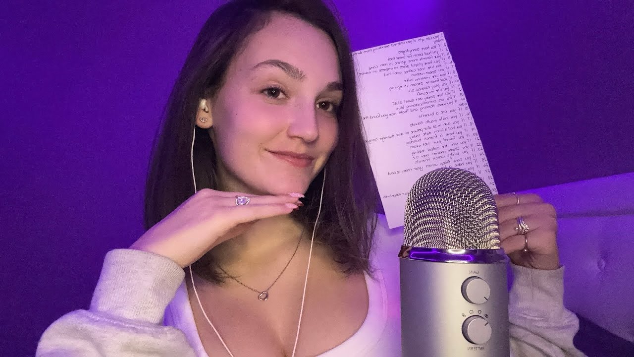 ASMR if you say YES you can go to sleep (50 Random questions) 