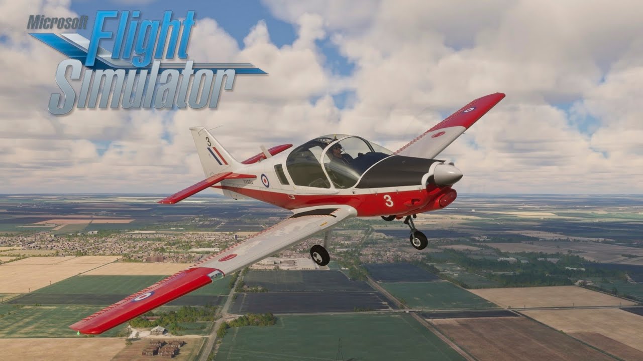 BlackBox Simulation - Scottish Aviation Bulldog - First Flight