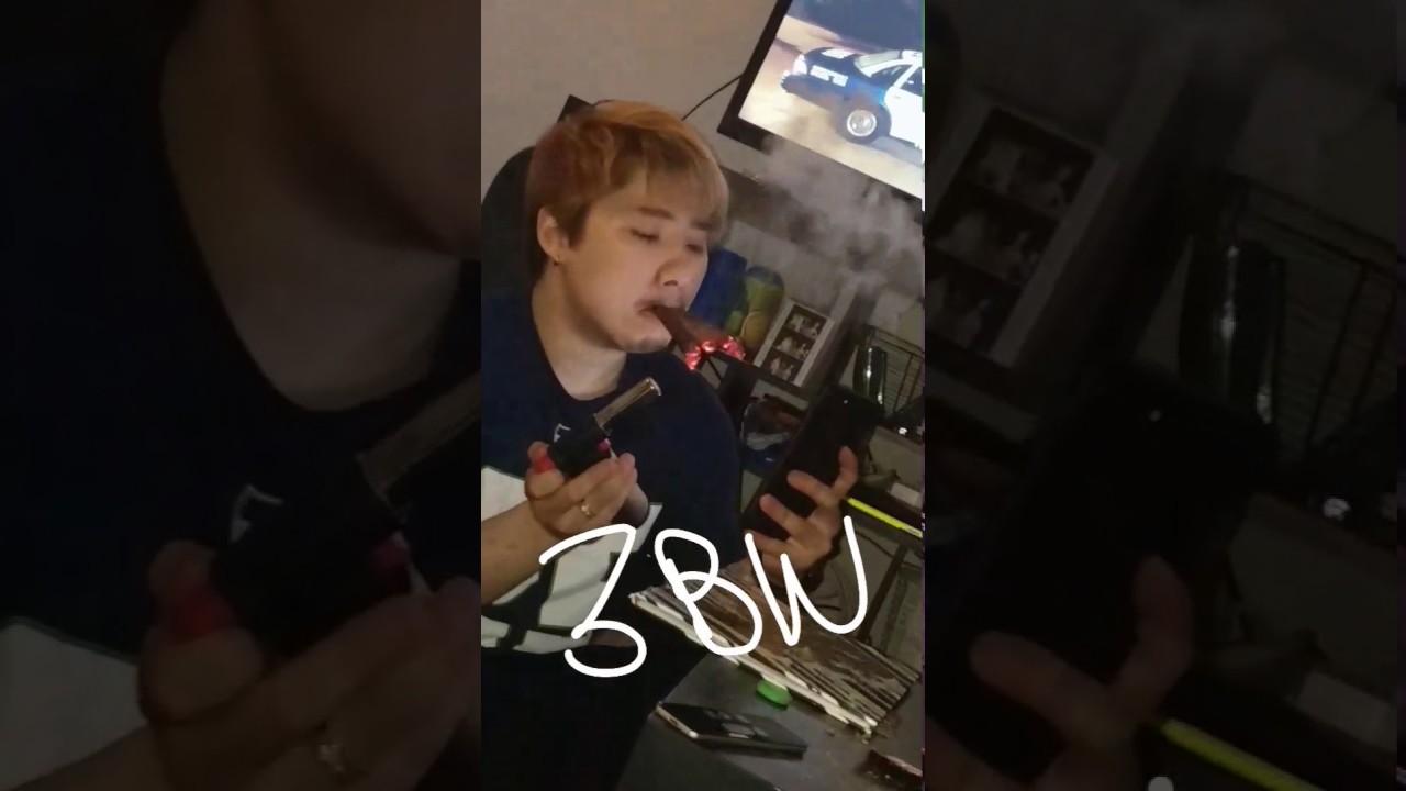 Nigga Nate Smoking 3 BackWoods
