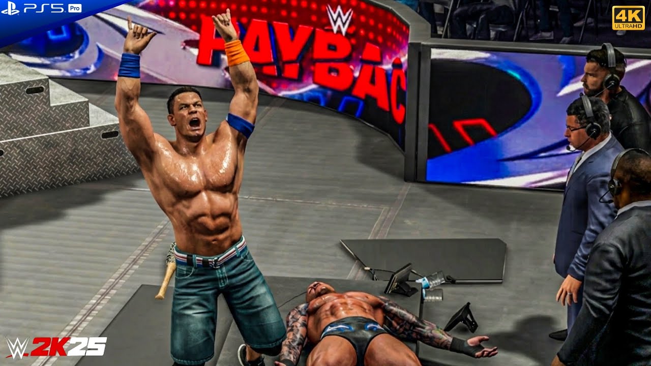 WWE 2K25 - John Cena Vs Randy Orton | Iron Man Match 🔥 | WWE Championship | PS5 Pro 4k60FPS |