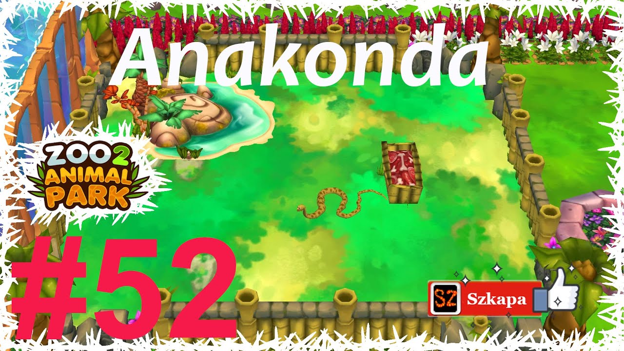 🦁 Zoo 2: Animal Park: #52 Anakonda zielona w końcu jest.