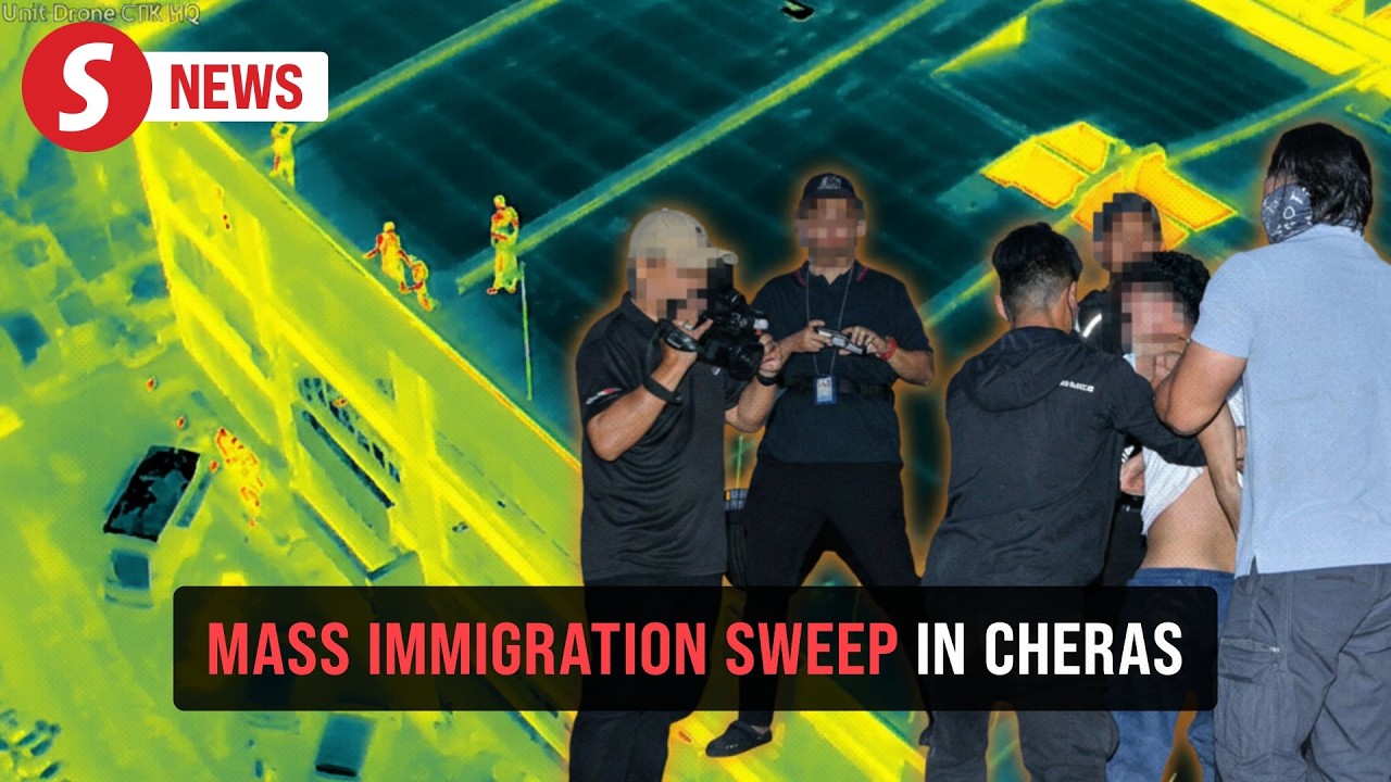 Immigration raid sees over 200 arrests in Cheras