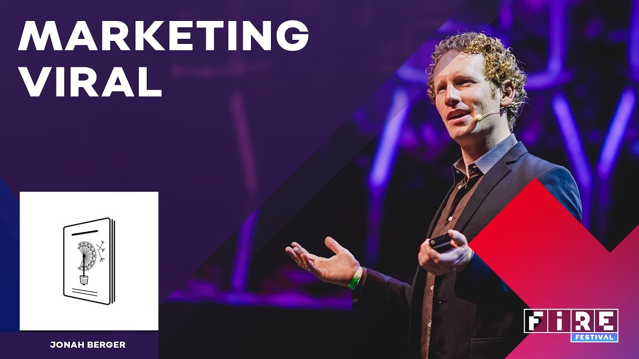 Marketing viral com Jonah Berger, autoridade mundial em viralização de conteúdos | FIRE 2017