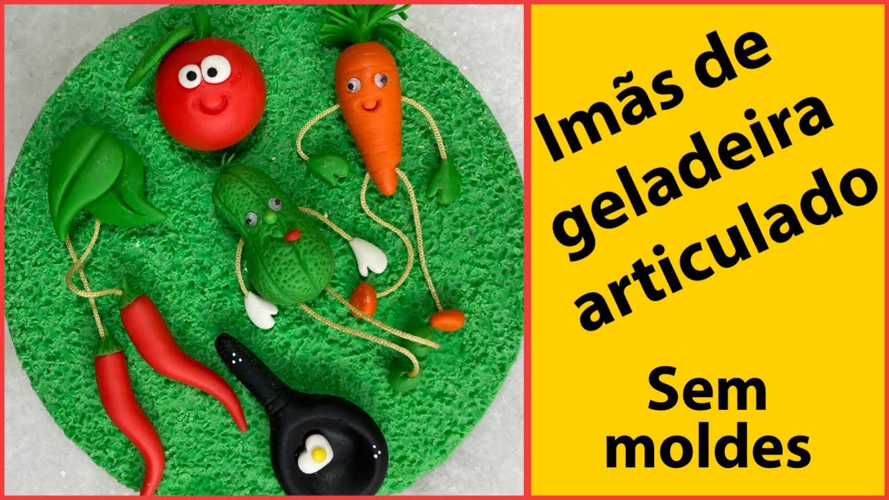 Imãs de geladeira articulado/sem moldes