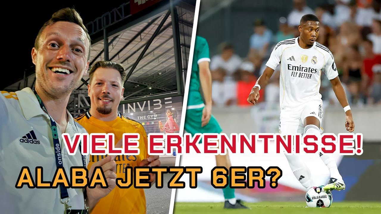 Geht Rodrygo? 3. Halbzeit nach: Tirol 0:4 Real Madrid - aus Innsbruck