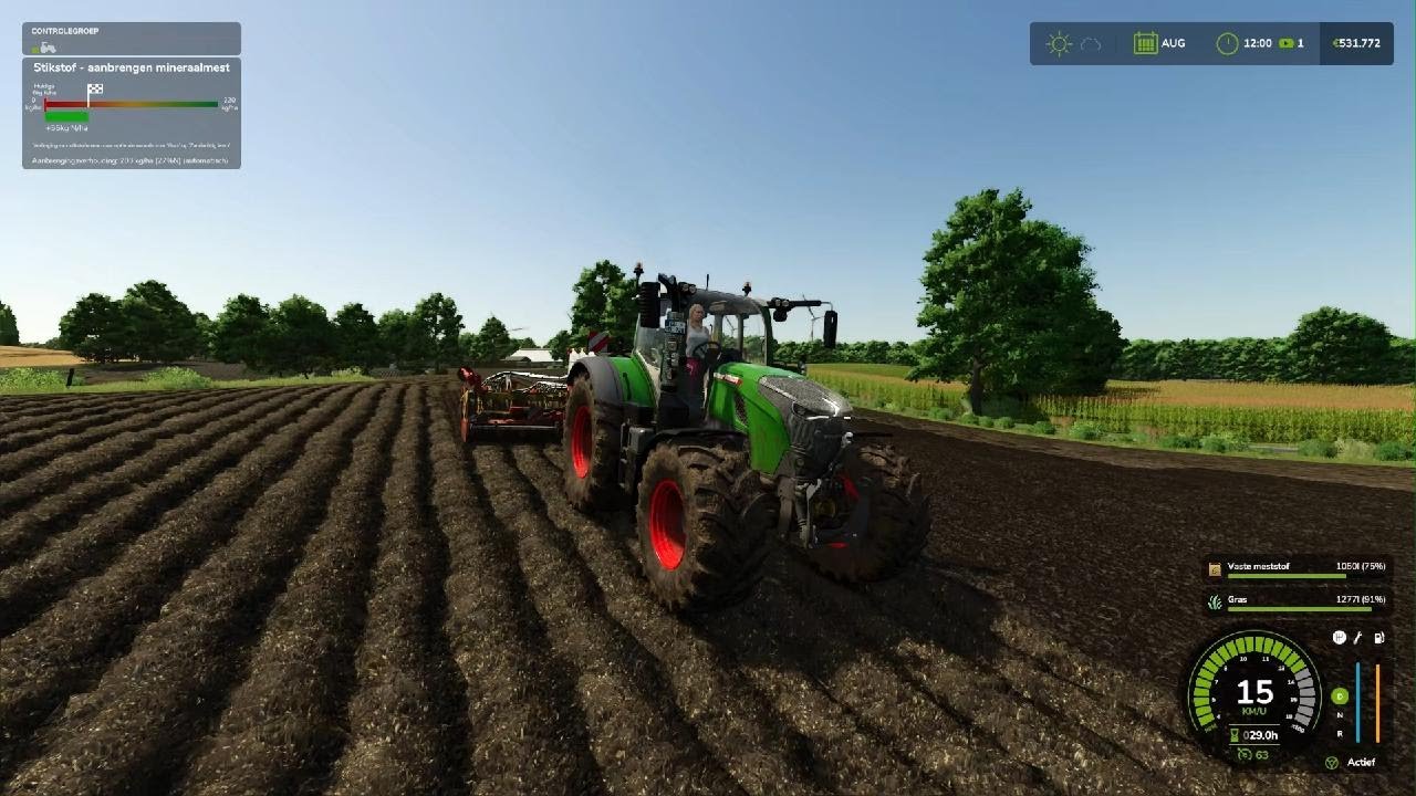 Gras inzaaien - Lunow Mecklenburg Vorpommern #47 FS25 Westdijk-Farming