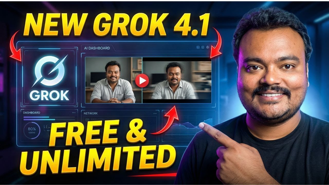 БЕСПЛАТНО И БЕЗ ОГРАНИЧЕНИЙ 😱 GROK 4.1 Создает видео со звуком