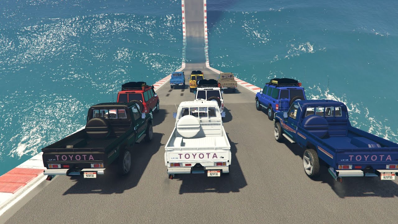قراند راعي الشاص ضد جيب ربع منحدر النزلة قراند 5 best car games gta5