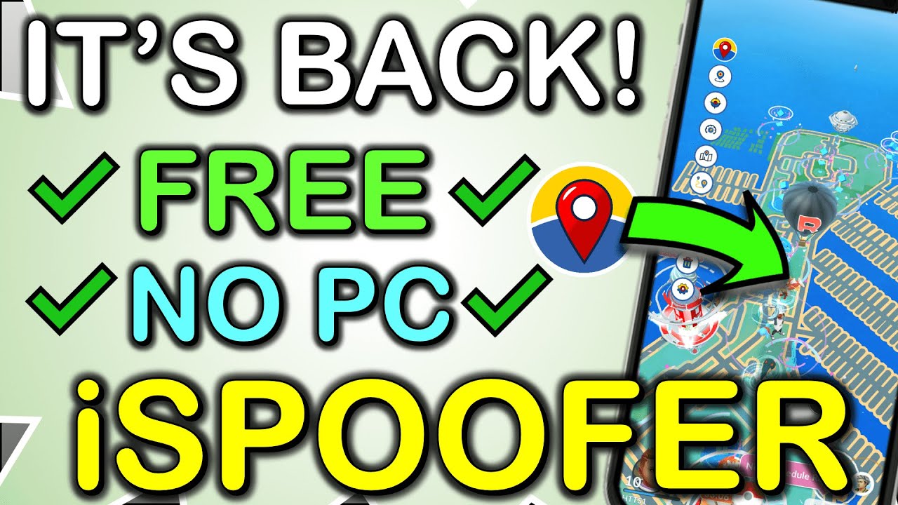 Pokemon GO Spoofing for FREE on iOS 2025 ✅ iSpoofer Pokemon GO Spoofer NO PC is back + VIP GIVEAWAY!