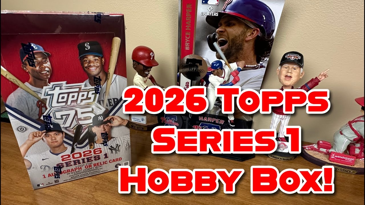 2026 Topps Series 1 Baseball Hobby Box Break!