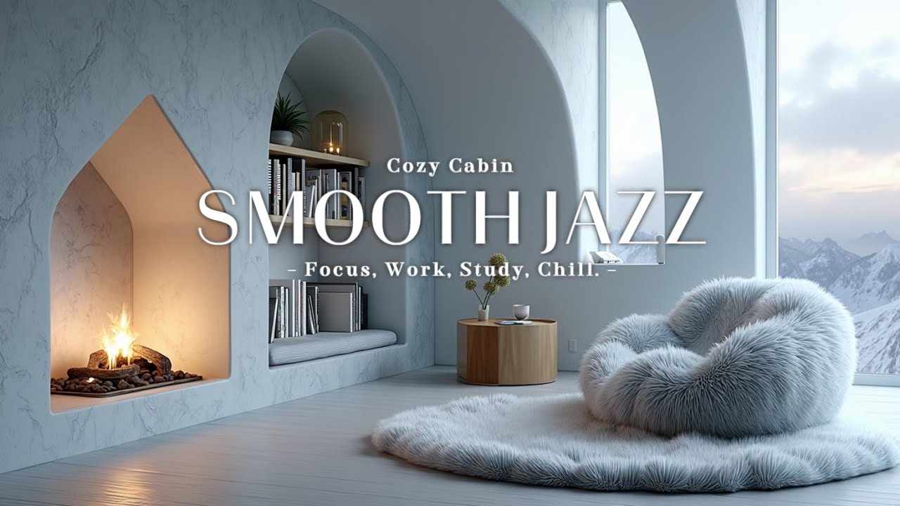 Расслабляющий плавный джаз для концентрации, работы, учебы, отдыха