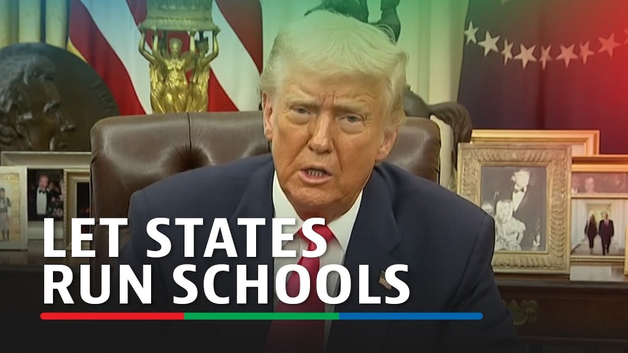 Trump: Let states run schools if Education Department eliminated | ABS-CBN News