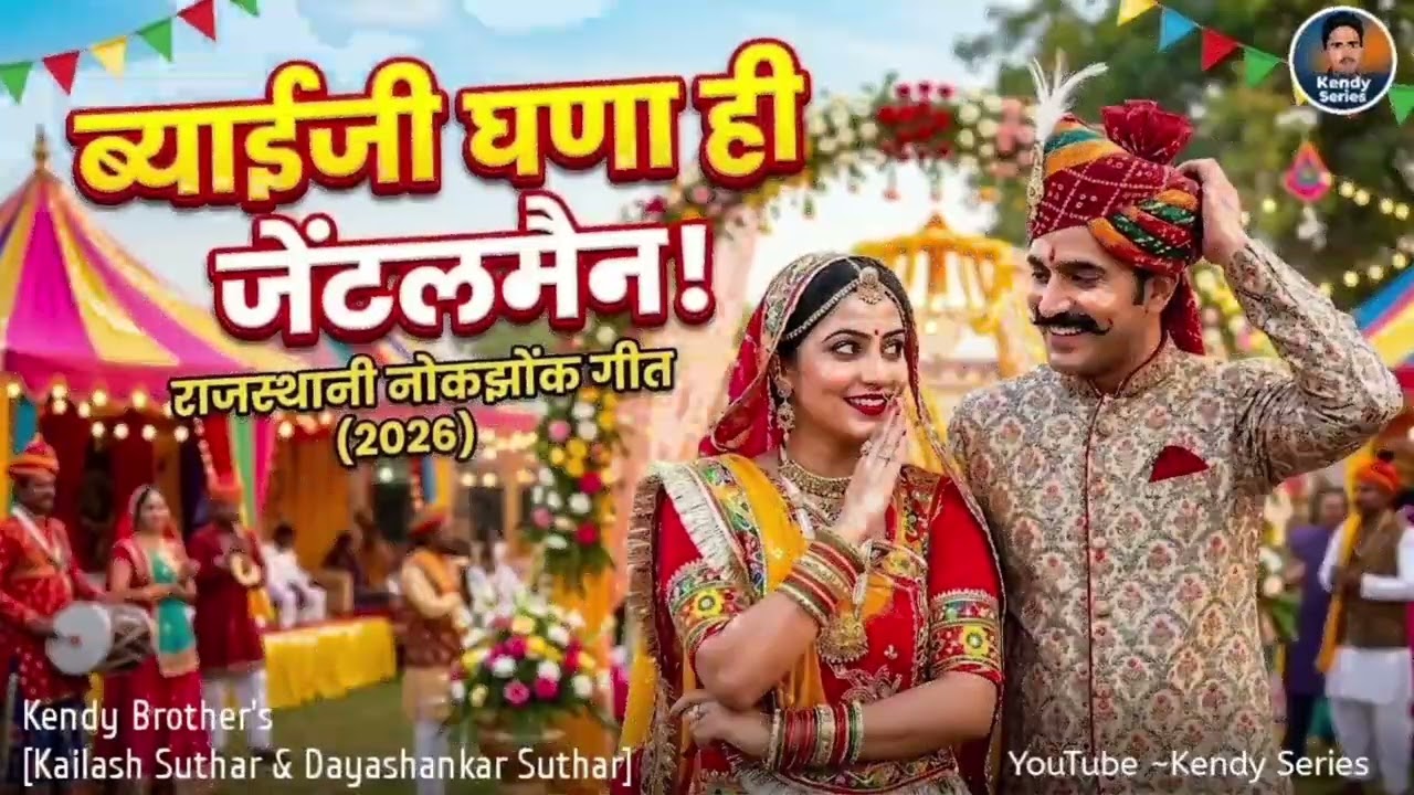 ब्याईजी थारी बातां घणी मीठी ❤️ | New Rajasthani Song 2026  Byai Byaan Funny Love Song | kendy series