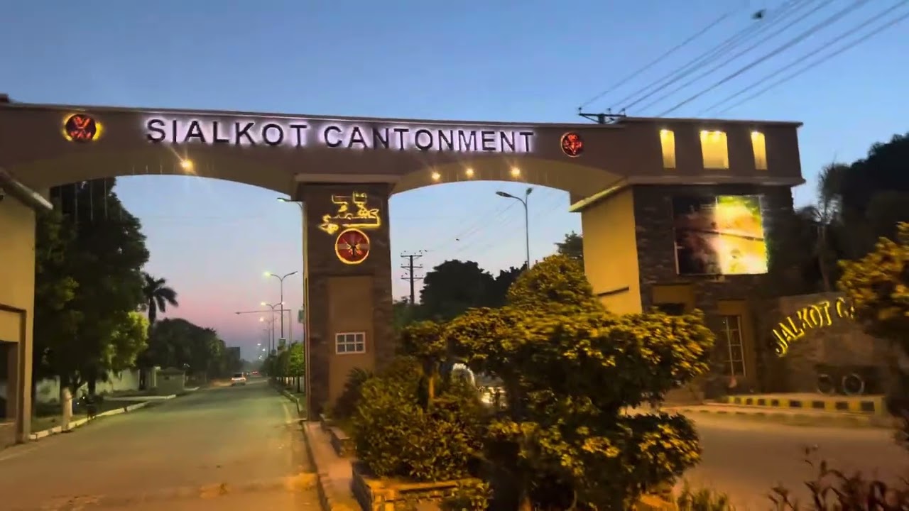 Morning view short clip | Sialkot Cantt Army Area @mustafaskt12