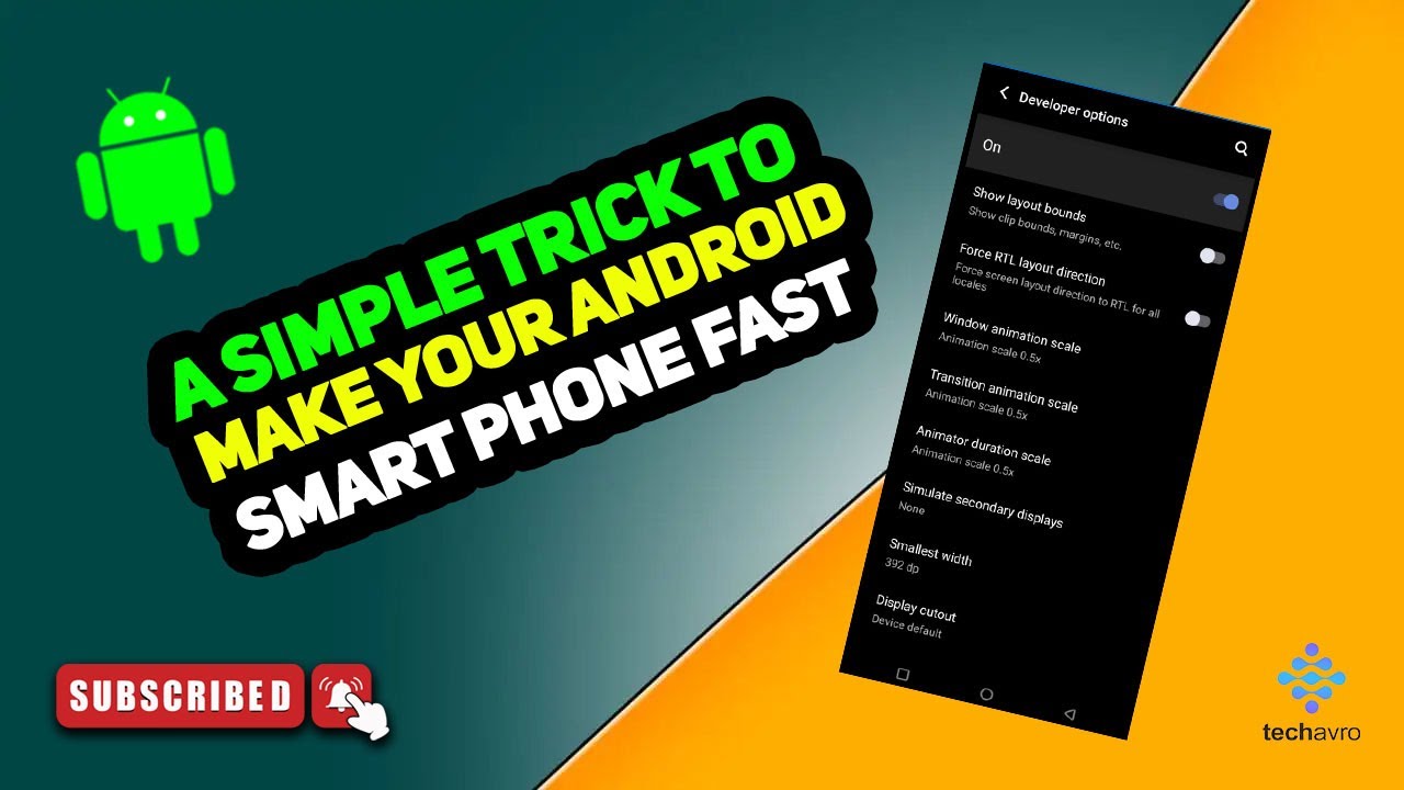 A Simple Trick to Make Your Android Smart Phone Fast 2025