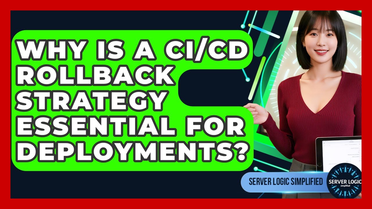 Why Is A CI/CD Rollback Strategy Essential For Deployments? - Server Logic Simplified