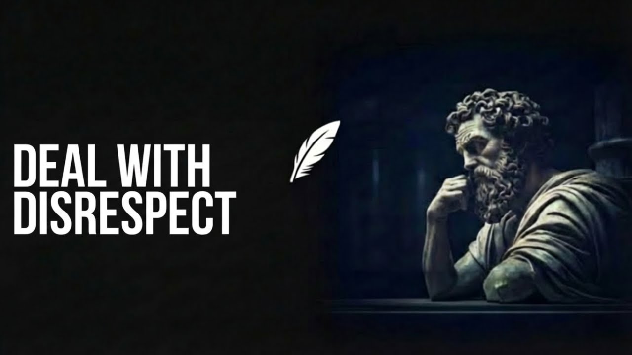 4 STOIC Lessons on DEALING With DISRESPECT | Marcus Aurelius (Stoicism)