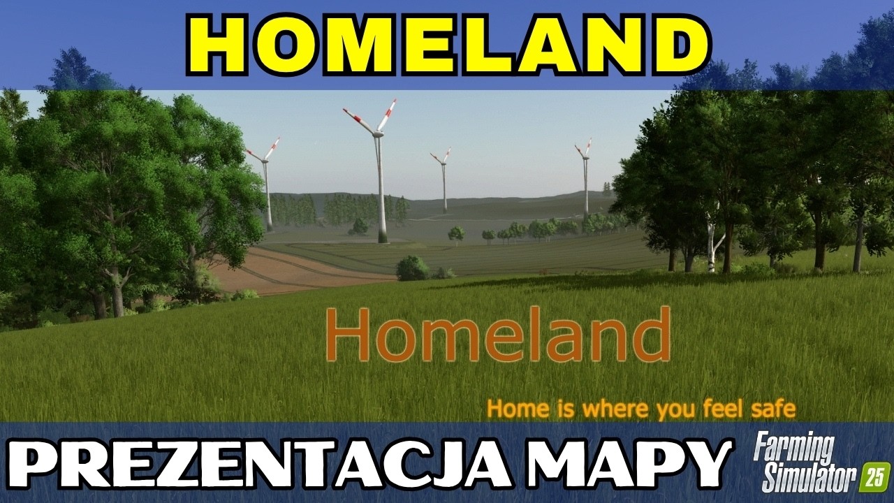 FS25 HOMELAND | Europejska mapa x4 z 10 gospodarstwami.