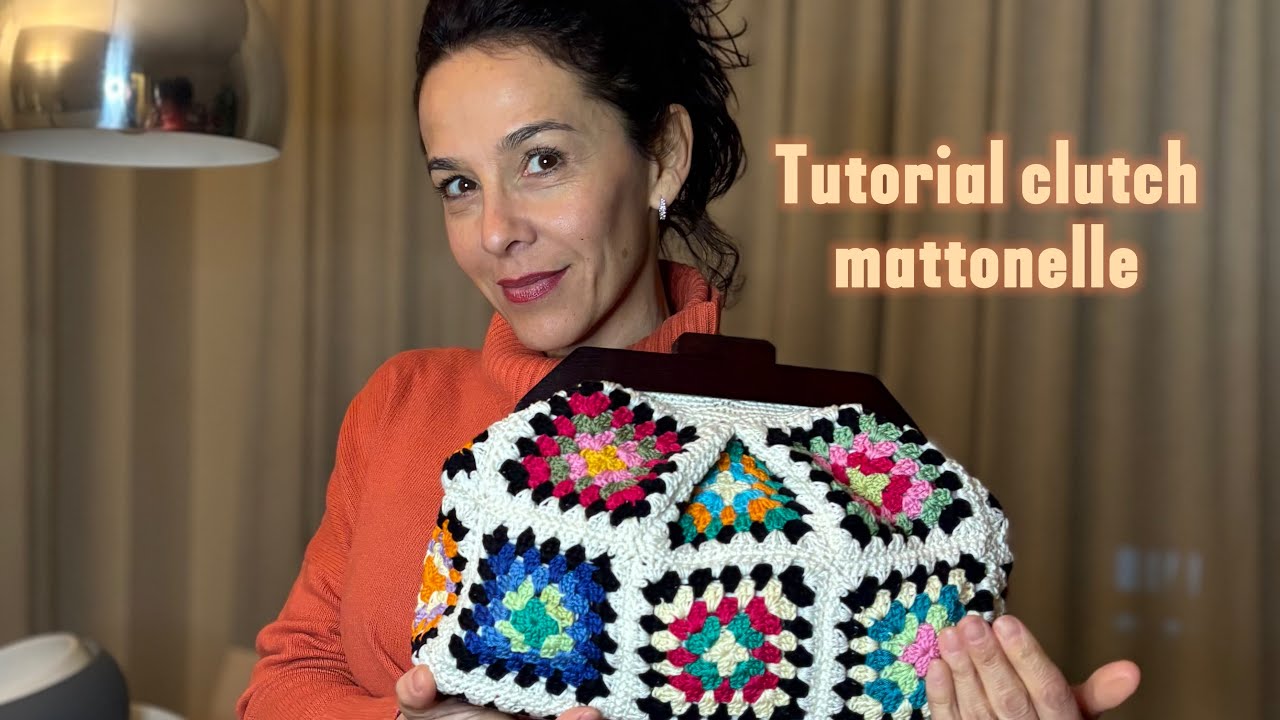 Tutorial borsa clutch mattonelle granny @Hobbyperline