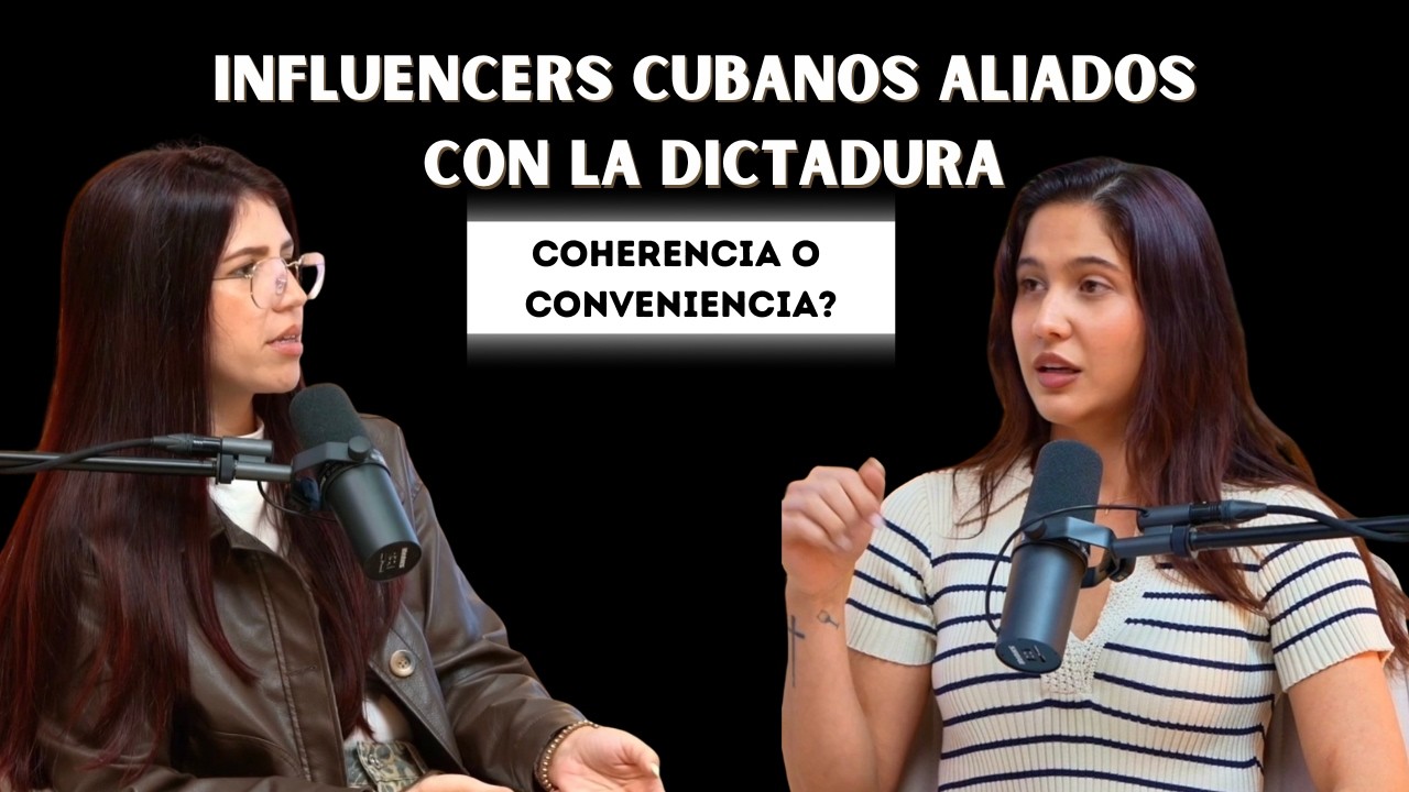 Influencers cubanos aliados con la dictadura. Coherencia o Conveniencia?