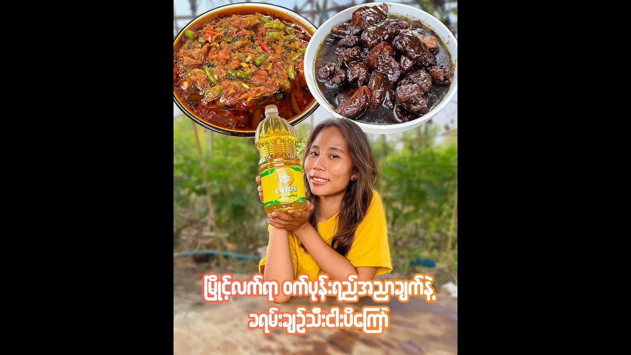 အညာအလွမ်းပြေ ပုန်းရည်ကြီးချက်၊ ခရမ်းချဉ်သီးငါးပိကြော်နဲ့ ကိုယ်တိုင်သိပ် ကတက်ချဉ်