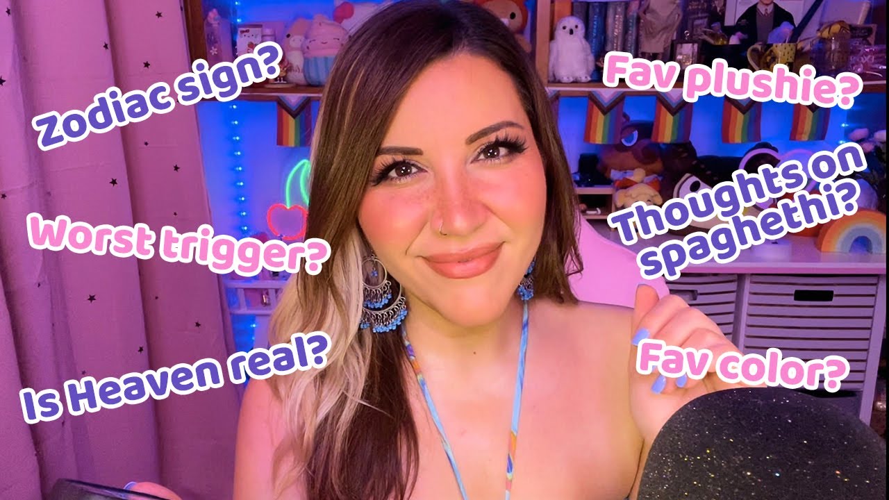 ASMR •••• Отвечаем на ваши вопросы из TikTok 💗🐸