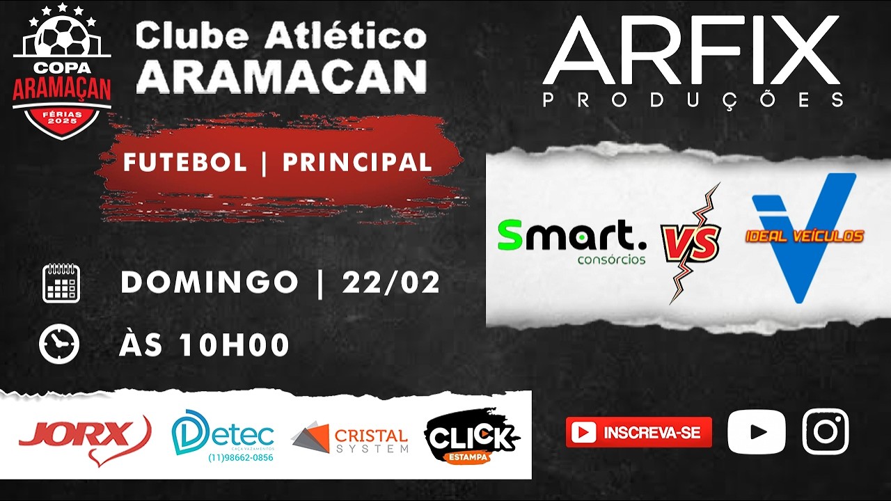 SMART x IDEAL VEICULOS - FUTEBOL | PRINCIPAL