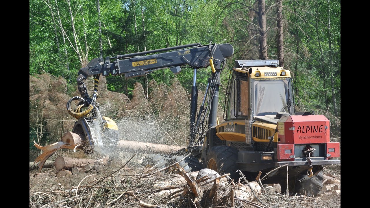 Forstmaschinen im Einsatz🌲/ Teil 2/ Ponsse Ergo