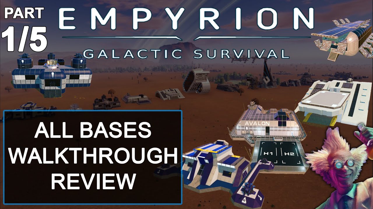 Empyrion Galactic Survival Gameplay Walkthrough 2021 Part 1 - BASE BUILDING GUIDE | BLUEPRINTS