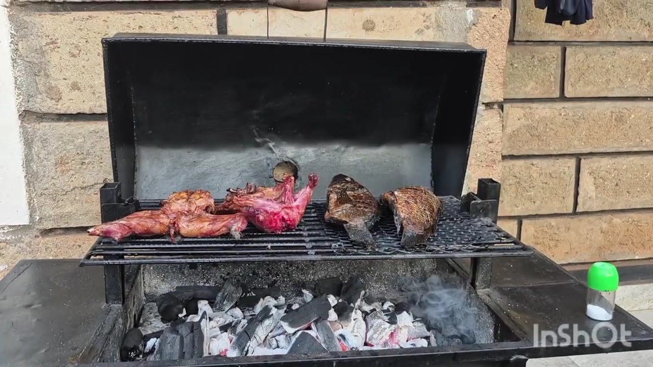 Village Sunday Dinner | Chapatis & Charcoal-Grilled Rabbit & Chicken