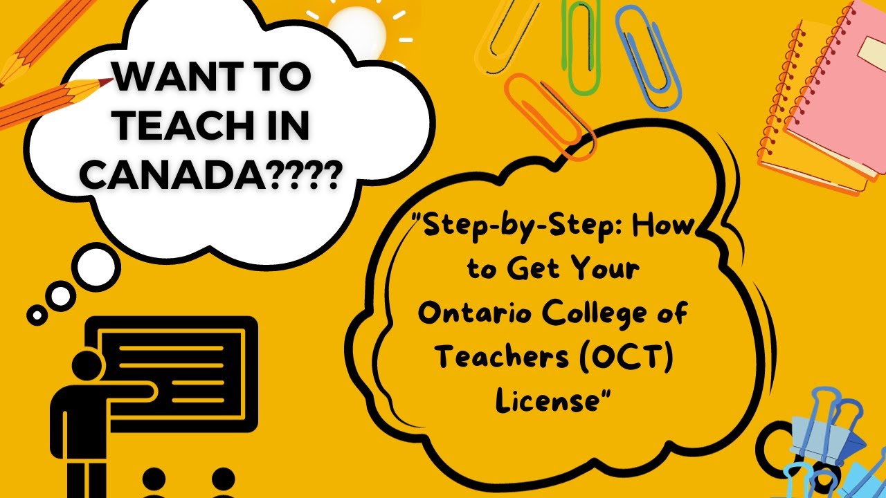 The Ultimate Guide to Becoming a Teacher in Ontario, Canada | OCT Licensing Explained!