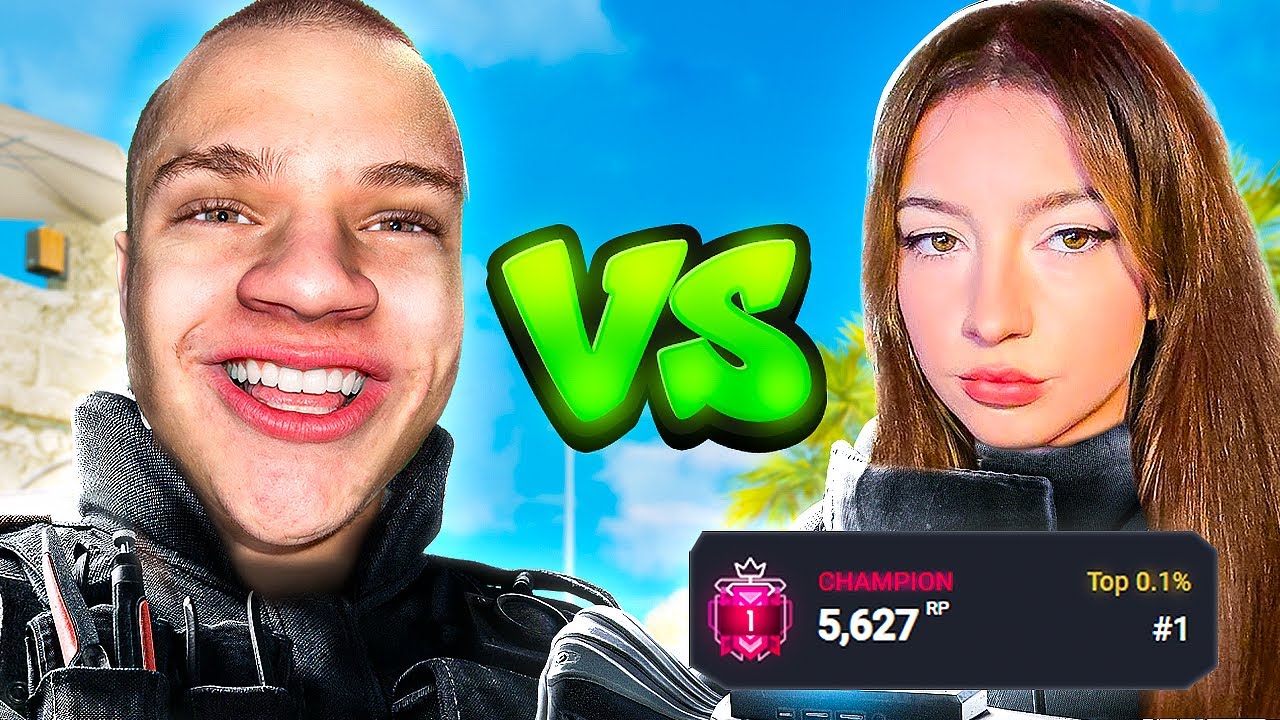 Jynxzi Vs #1 FEMALE Champion 1v1 (Rainbow Six Siege)