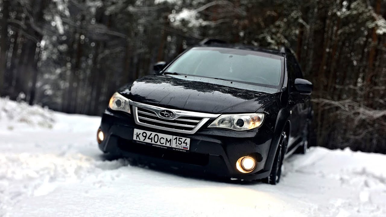 На ней невозможно застрять/ SUBARU IN THE SNOW