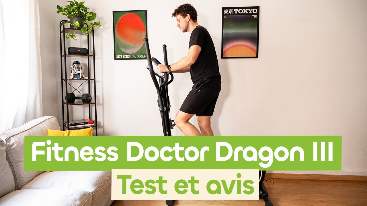 Vélo elliptique Fitness Doctor Dragon III : Test et Avis