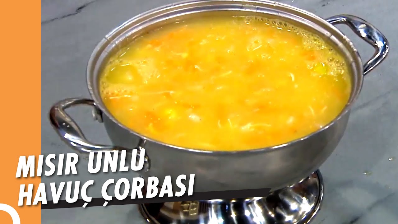 Bu Mısır Unlu Havuç Çorbası Tarifine Bayılacaksınız - Nermin'in Enfes Mutfağı