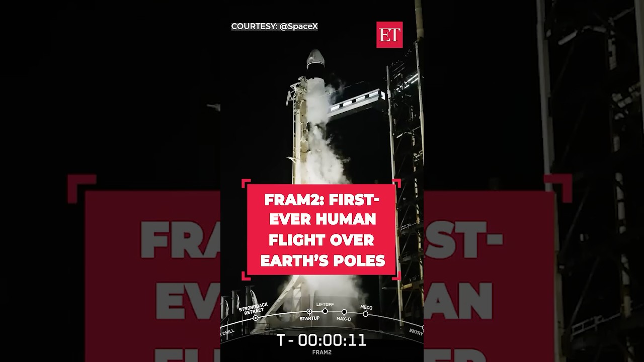 SpaceX launches Fram2: First human spaceflight to orbit Earth over its poles