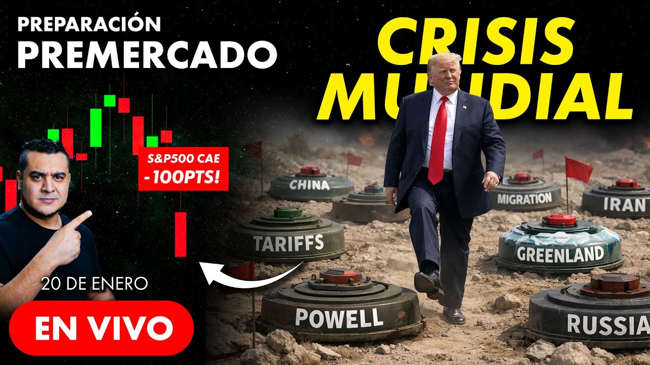 Trump Provoca Otra Ca&iacute;da! Tarifas del 25% a Pa&iacute;ses de NATO! Quiere Groenland&iacute;a a la Fuerza