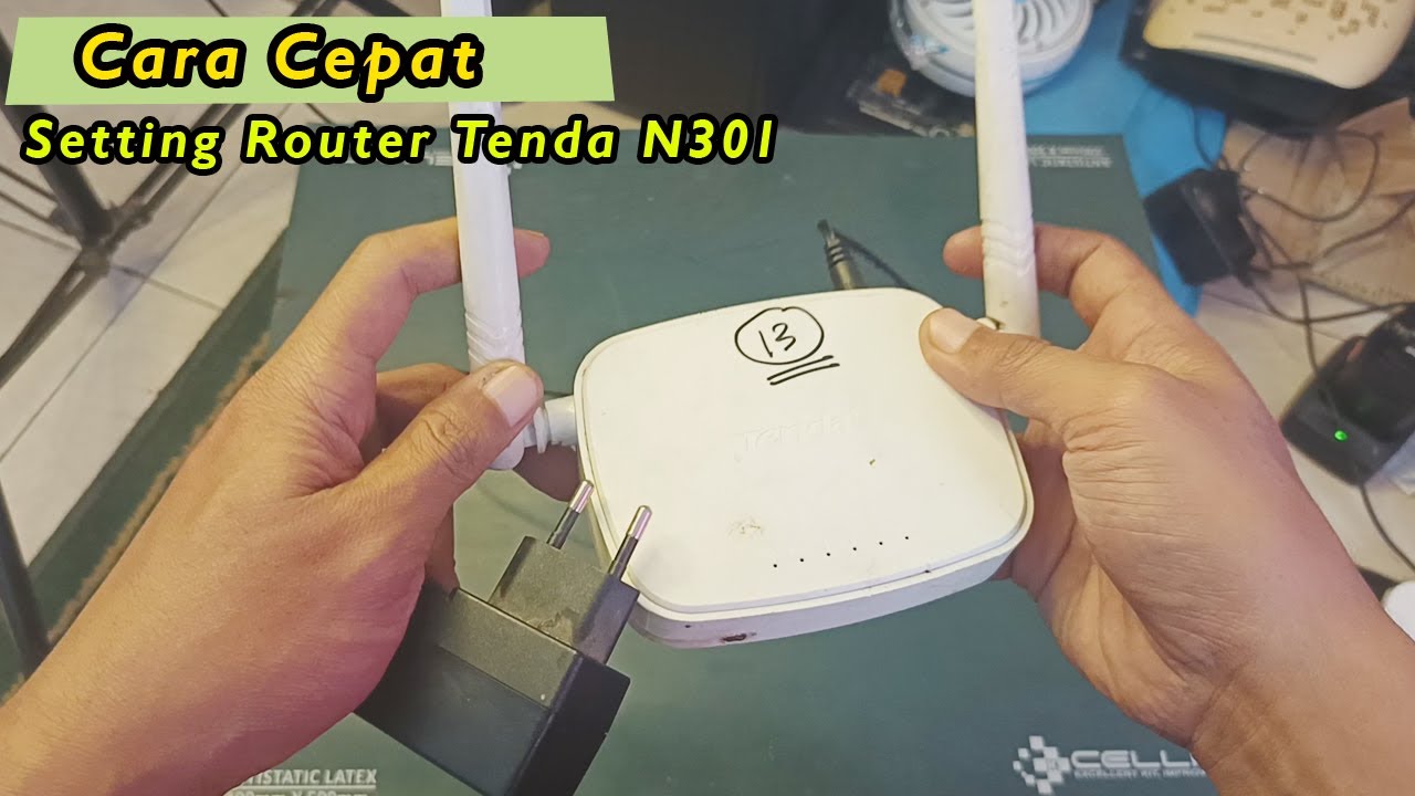 SETTING TENDA N301 MODE PPPOE