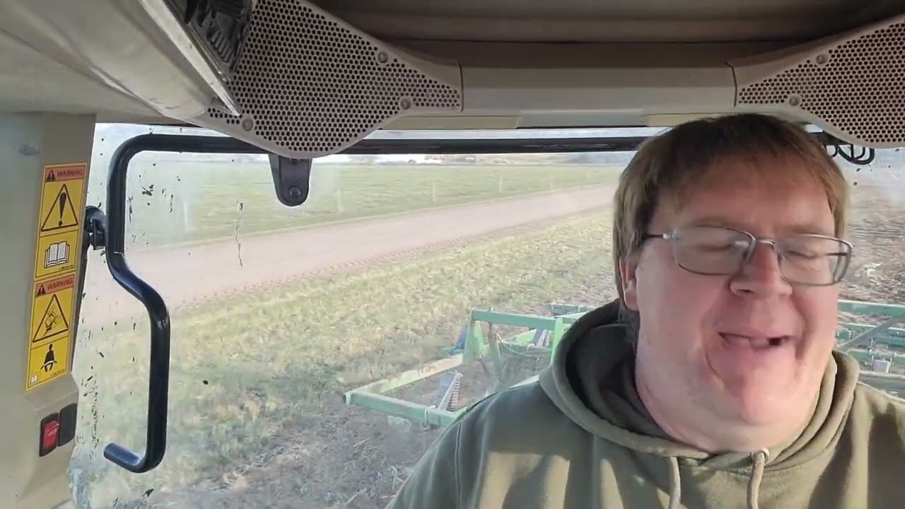 One Lonely Farmer uses verticle till is he still soil health. how tillage works in soil health.
