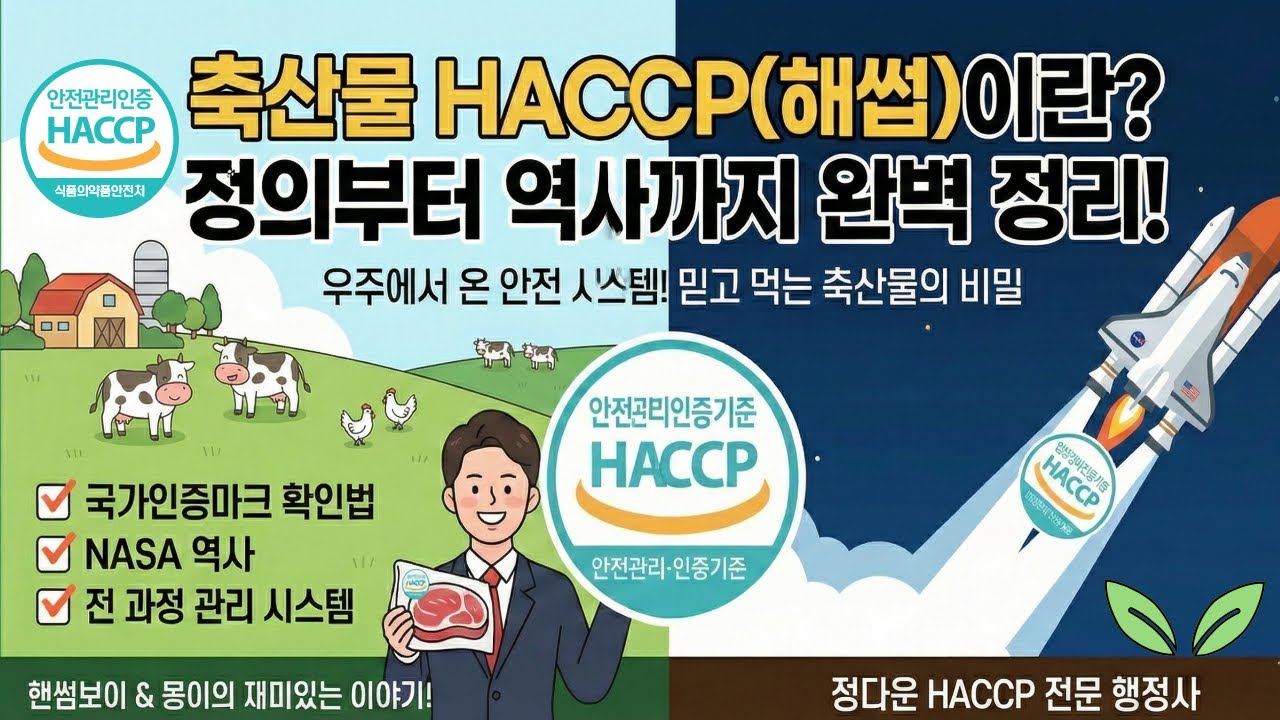 축산물 HACCP(해썹)이란 정의부터 역사까지 완벽정리 : HACCP Justice and History